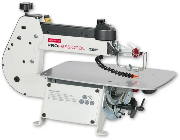 Profesjonell dekupørsag Axminster AP406SS 230V