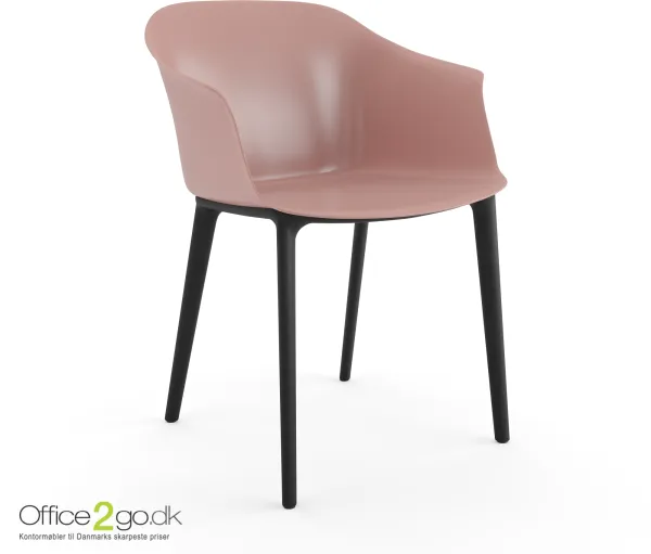 Polytone C stol - svarte ben